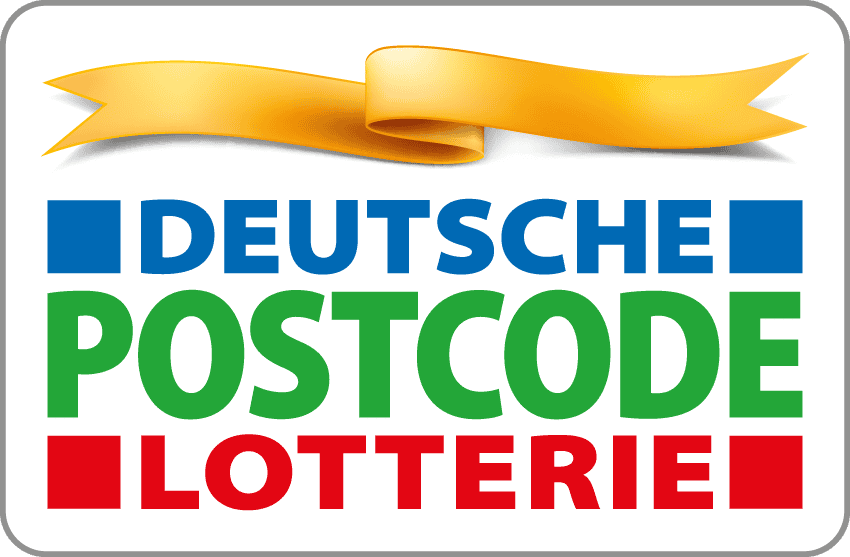 Logo der deutschen Postcode Lotterie.